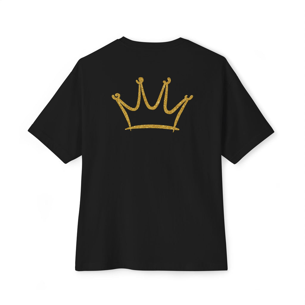 TGC Records Signature Crown Tee – Oversized Boxy Fit