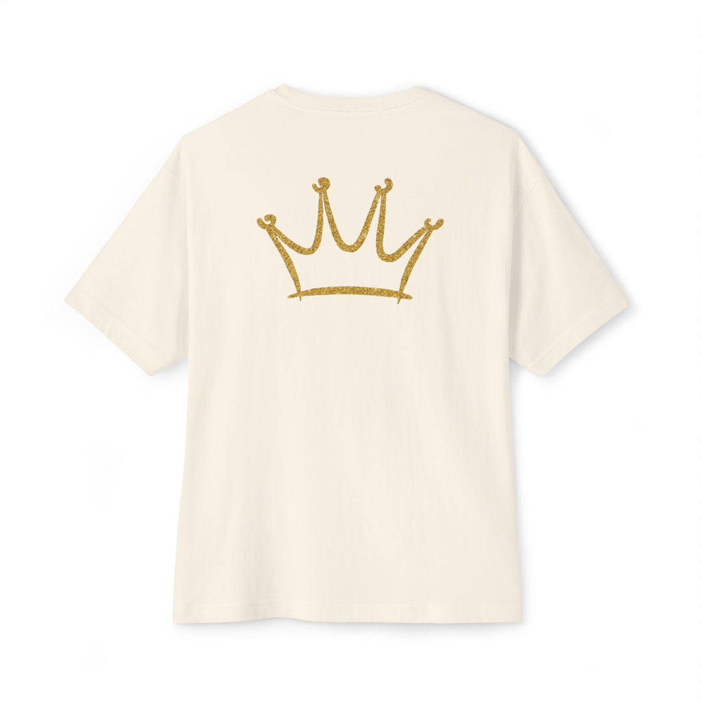 TGC Records Signature Crown Tee – Oversized Boxy Fit