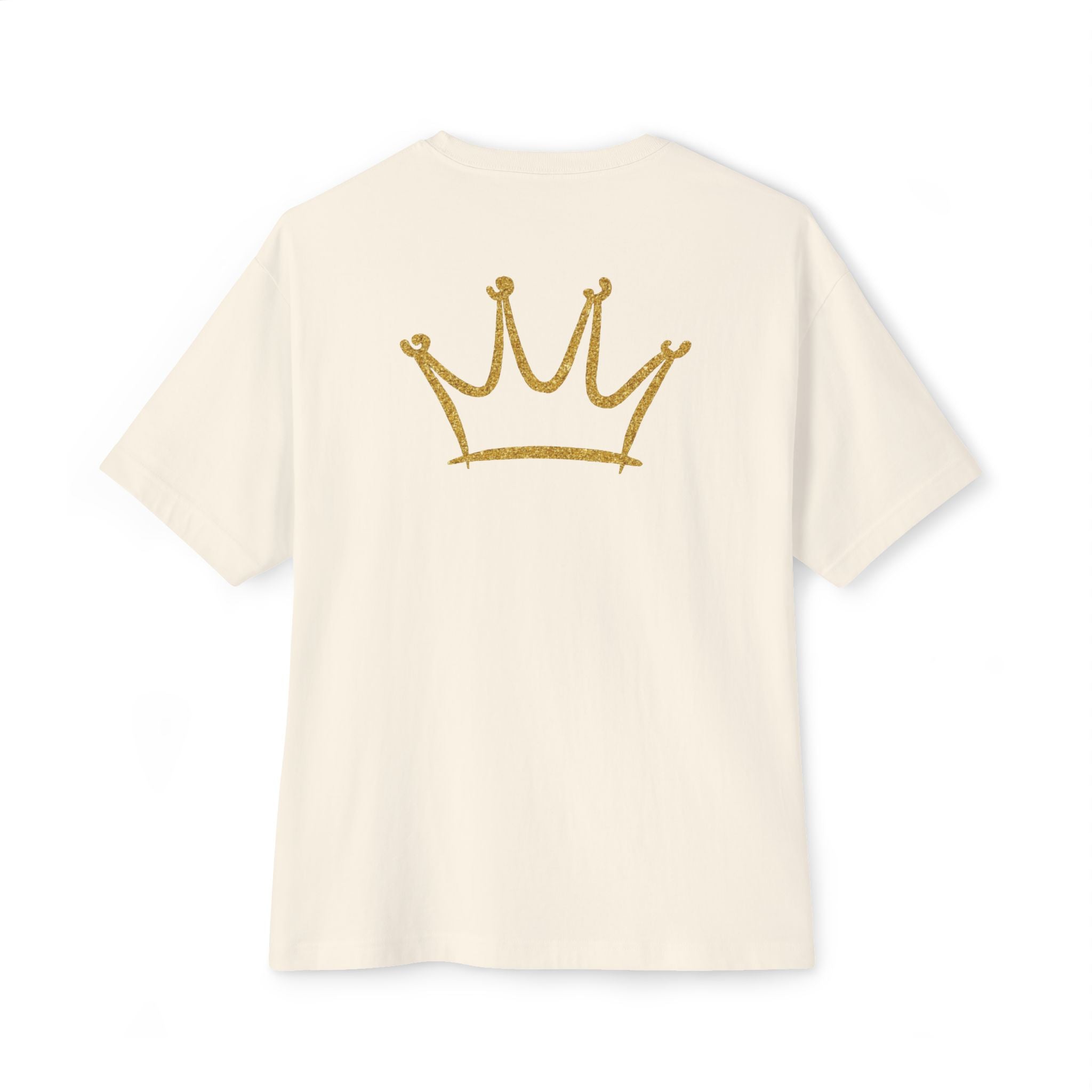 TGC Records Signature Crown Tee – Oversized Boxy Fit